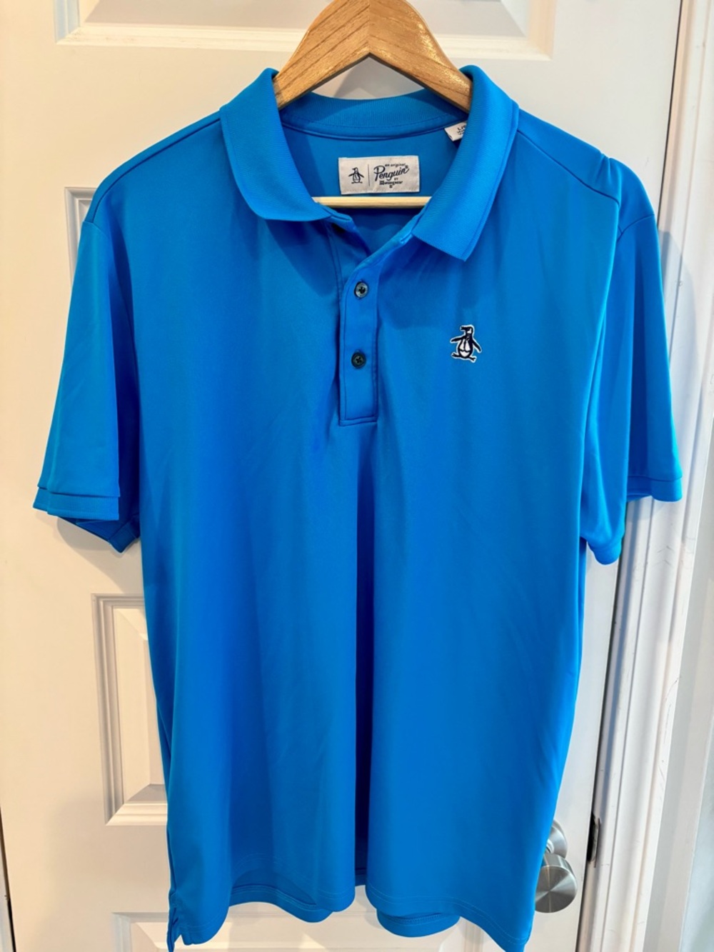 Original Penguin Men’s Blue Performance Polo - NEVER WORN!